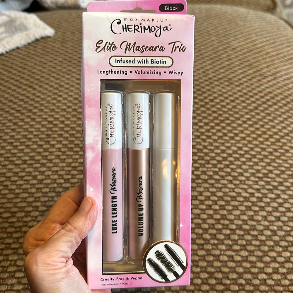 Max Makeup Cherimoya Elite Mascara Trio